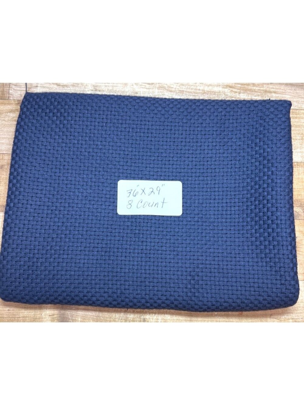 36x29 Inch Navy BlueCross Stitch Fabric 8 Count
